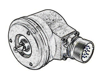ROQ425, (1109256-03), Heidenhain, abszolút forgó jeladó