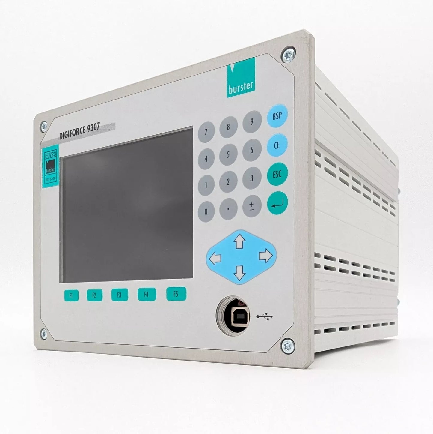 9307-V0202, Digiforce 9307, Burster többcsatornás nyomóerő monitor és funkcionális tesztelő