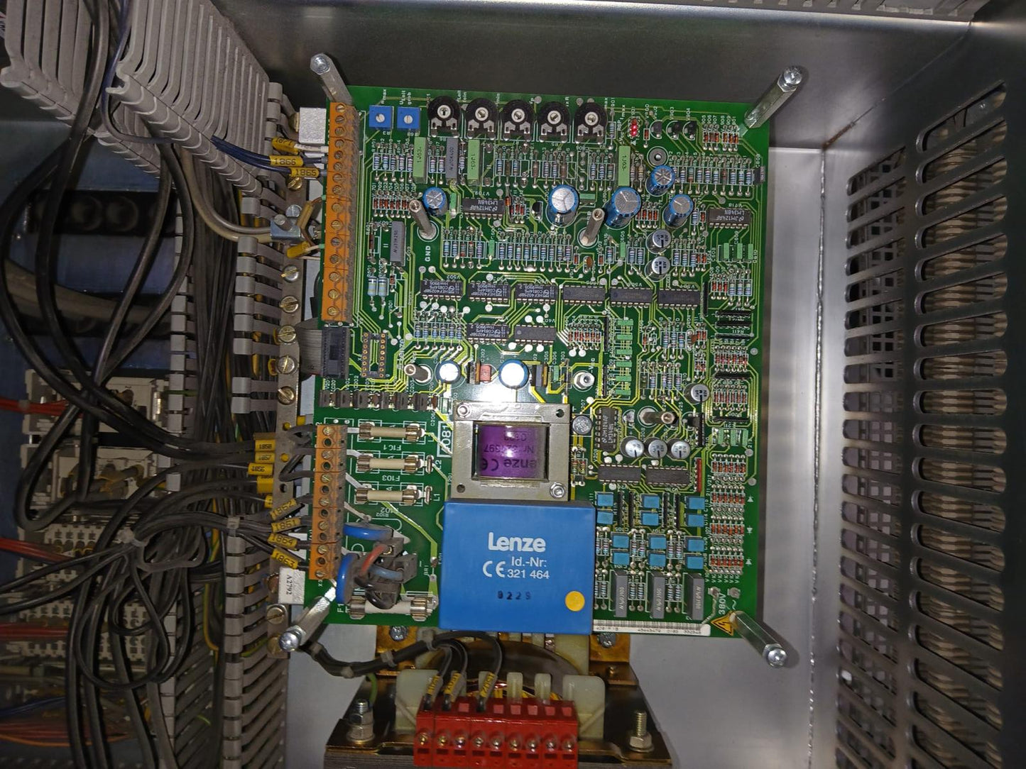 321464, Lenze 490, Simplatron, DC-hajtás