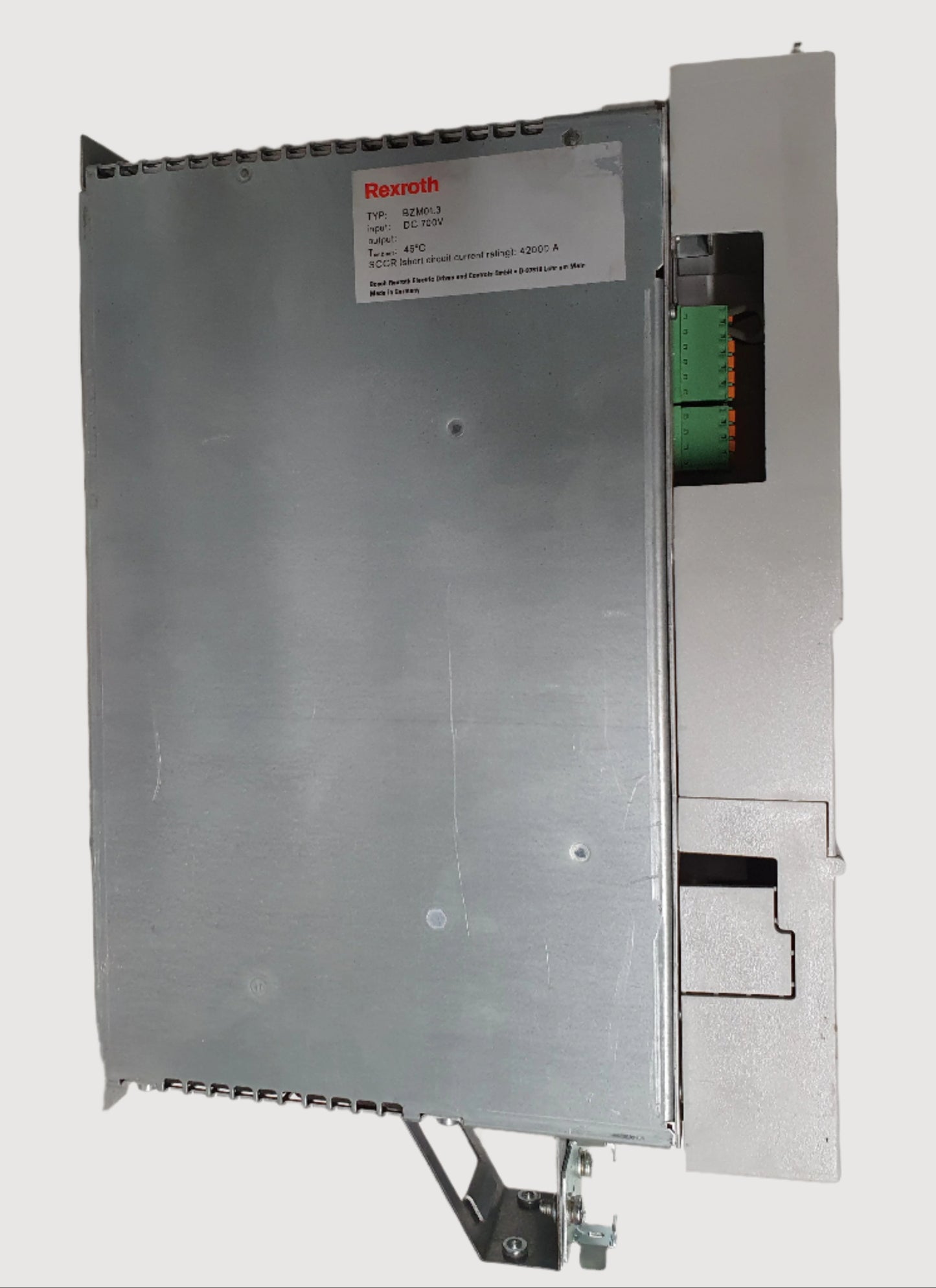 BZM01.3-01-07, kiegészítő energiaelnyelő modul, Rexroth, 1kW, 40A