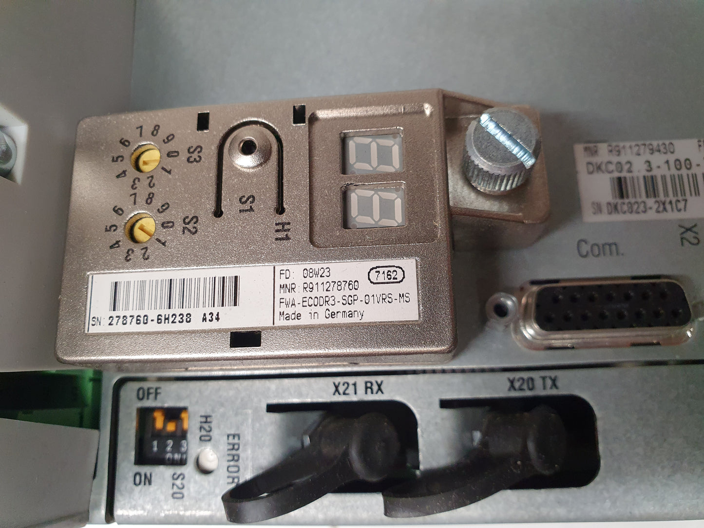 DKC02.3-100-7-FW, Indramat, Bosch, 100A, AC-Servoverstärker