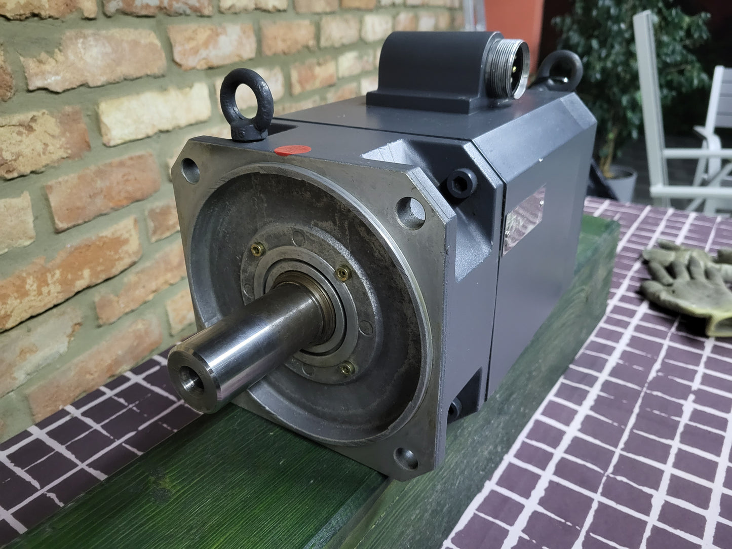 1FT6102-1AC71-1AG0, AC feed drive motor, 23Nm, 4.8kW, kefenélküli szervo motor