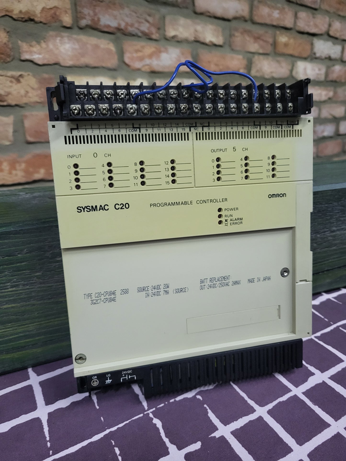 C20-CPU84E, Sysmac C20, Omron, programmable controller