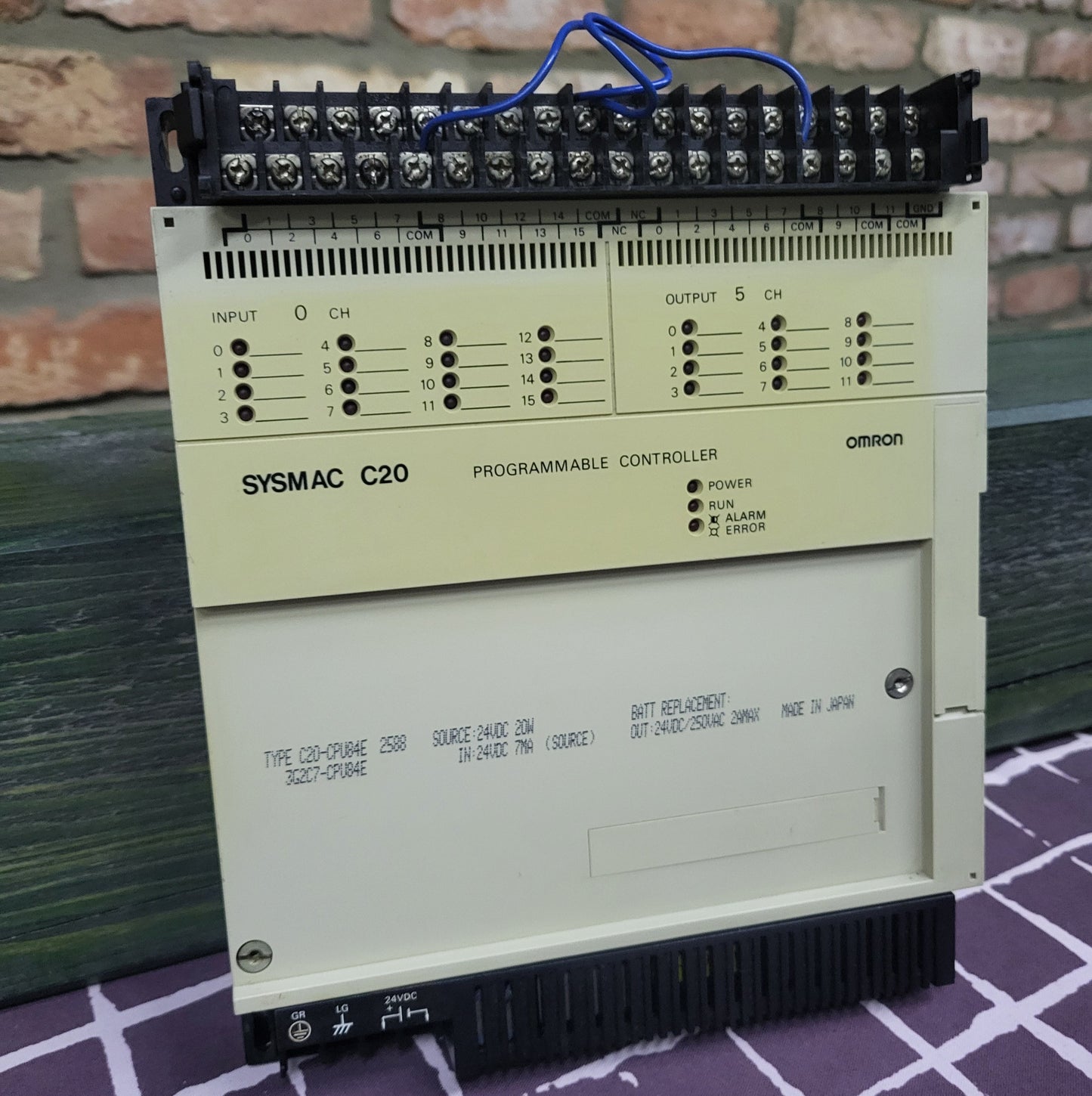 C20-CPU84E, Sysmac C20, Omron, programmierbare Steuerung