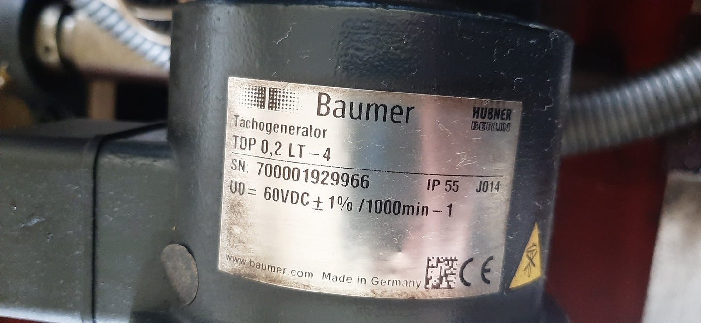 GNA160SN-47BO, Baumüller, DC-motor, 53kW, 284Nm