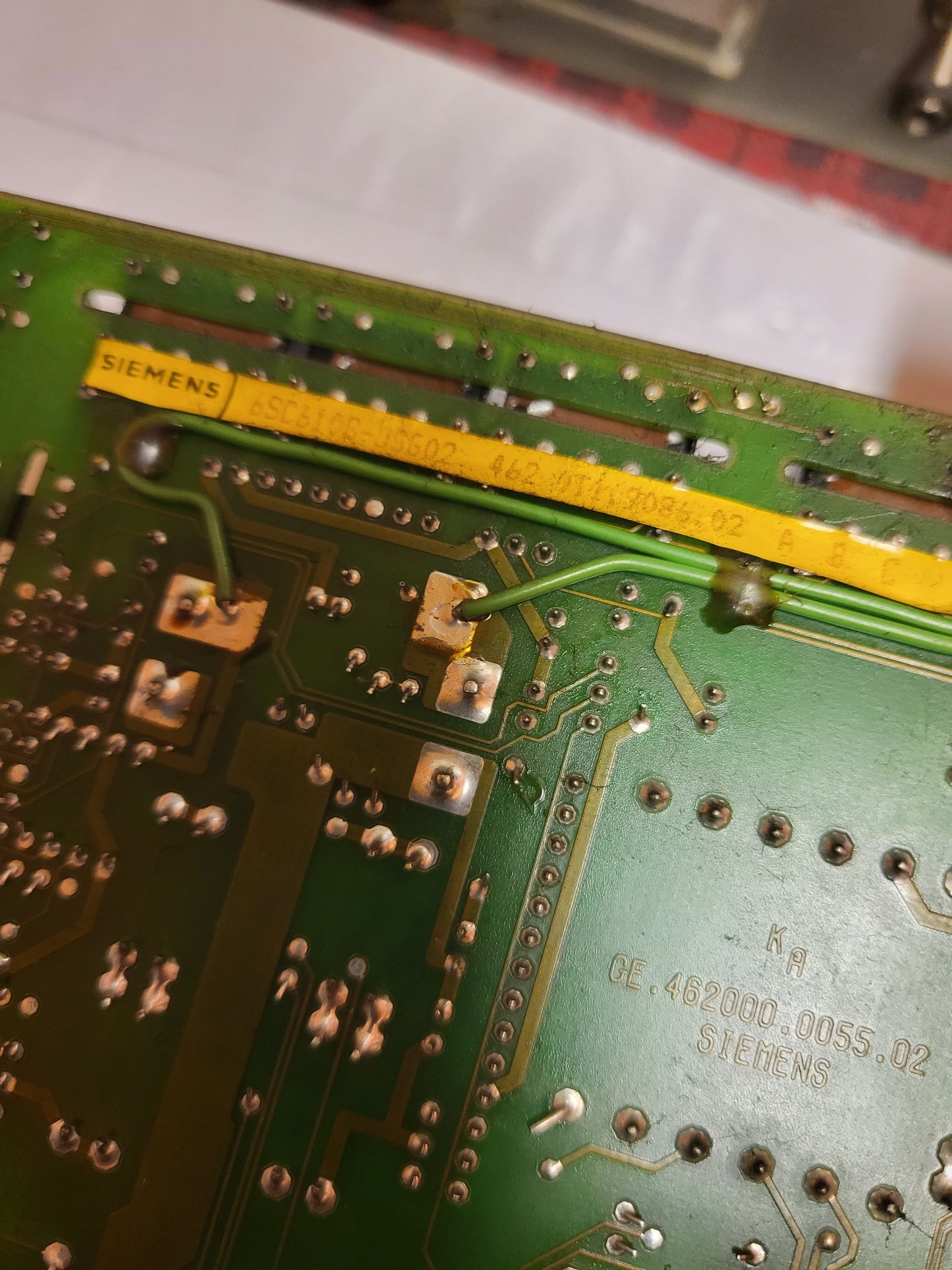 6SC6106-0SG02, Siemens, SIMODRIVE 610, AC-Vorschubantriebs-Leistungskarte, A28, 8/16A, 2-Achsen