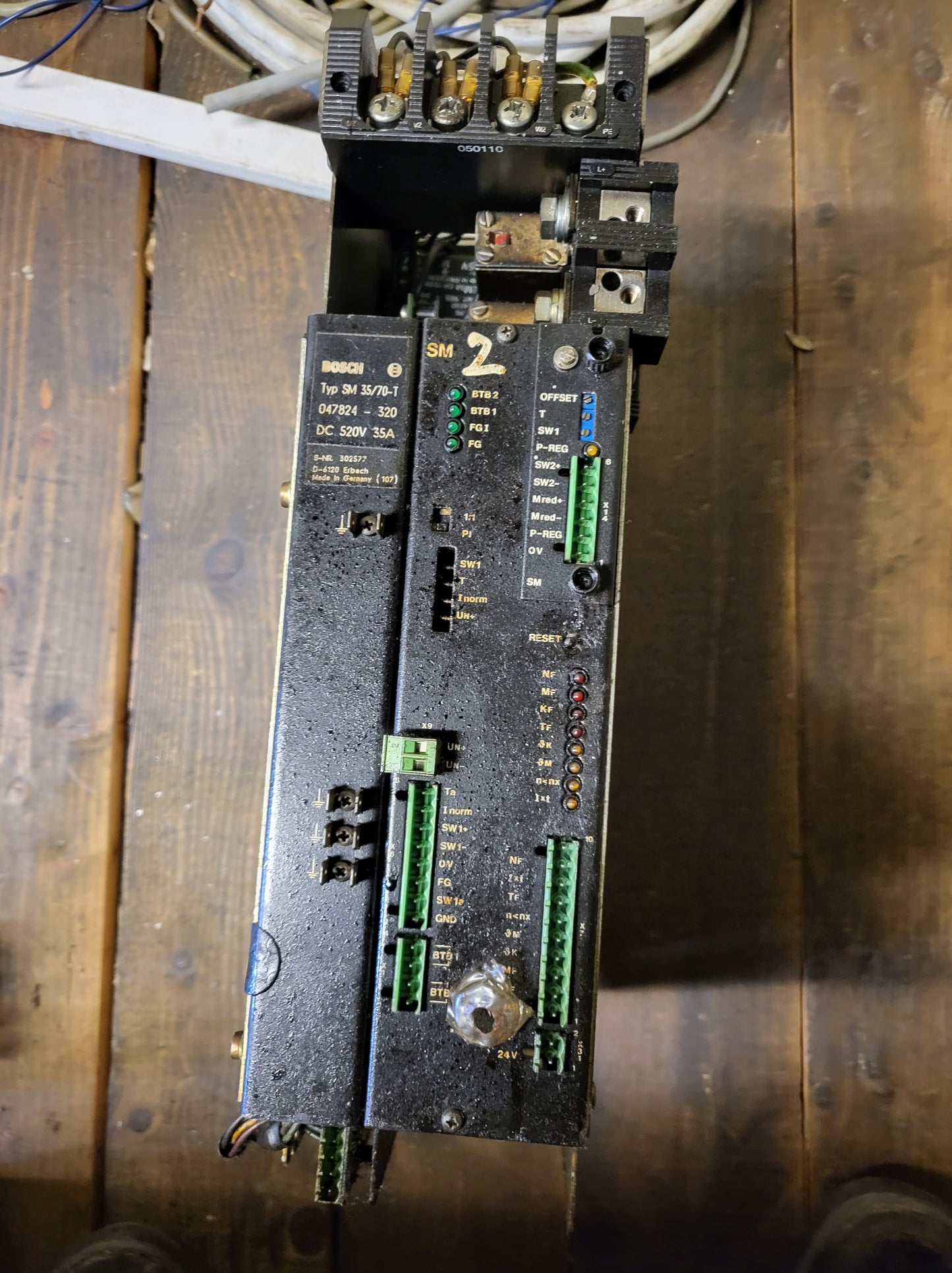 SM 35/70-T szervo hajtás, Bosch, 047824, 35 amperes