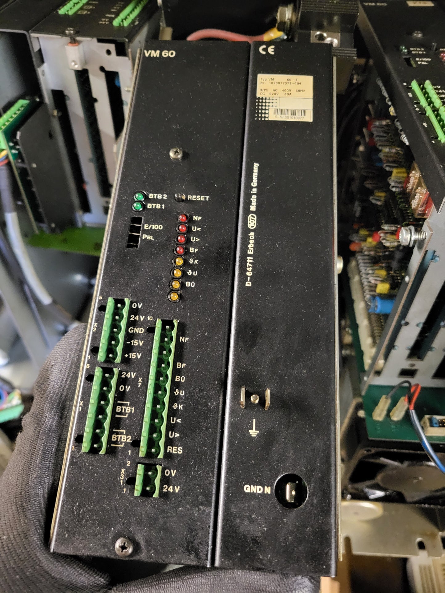 VM60-T, Bosch, 60A, Servo-Leistungsmodul