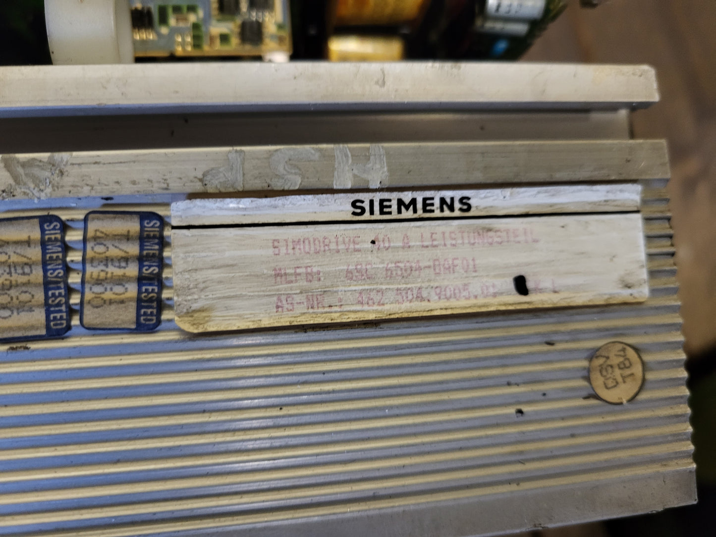 6SC6504-0AF01, Siemens, SIMODRIVE 690, AC-Spindelantrieb, APCB-Leistungsmodul, 40A, Kompaktmodul