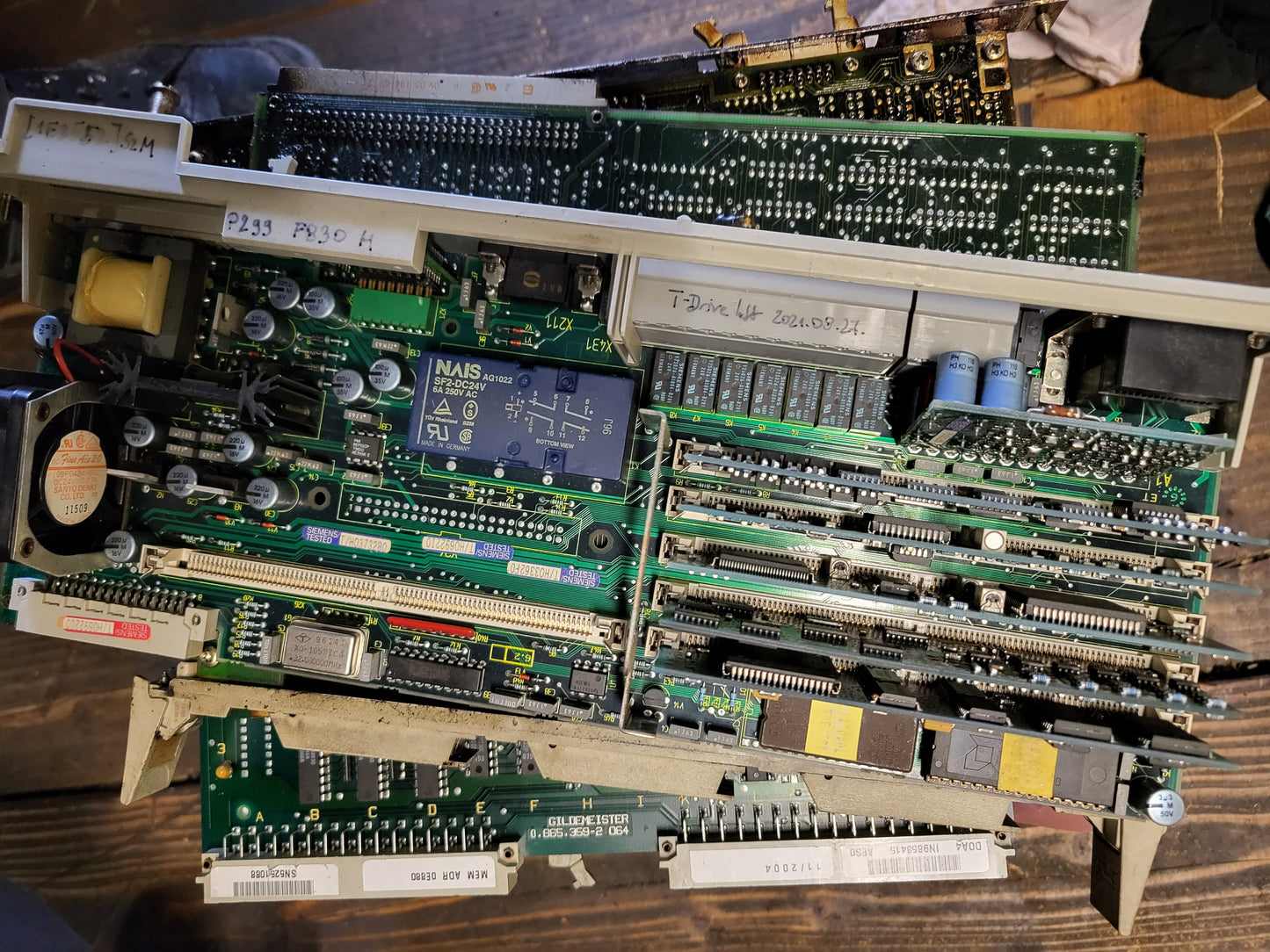 6SN1121-0BA11-0AA0, SIMODRIVE 611-A Steuerkarte für Spindelantrieb, 1PH Motor in Grundausführung