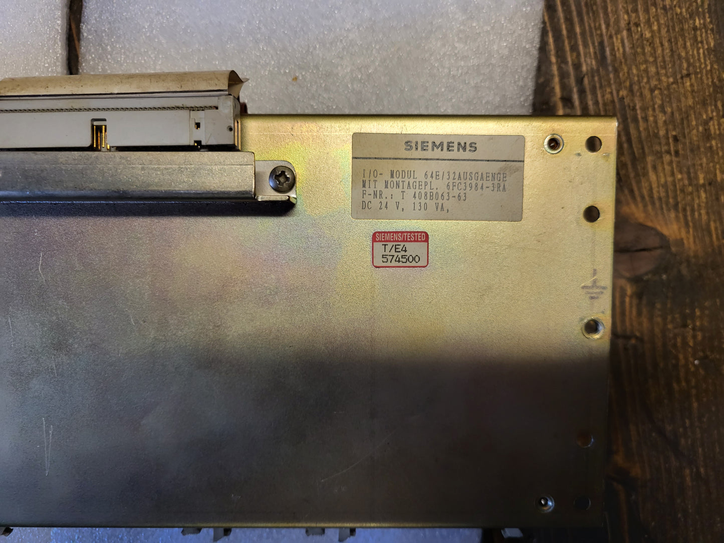 6FC3984-3RA, Siemens, Sinumerik, I/O-kártya