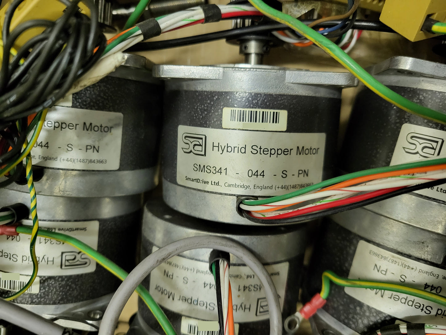 SMS341-044-S-PN, hybrid léptetőmotor, SCI, SmartDrive Ltd.