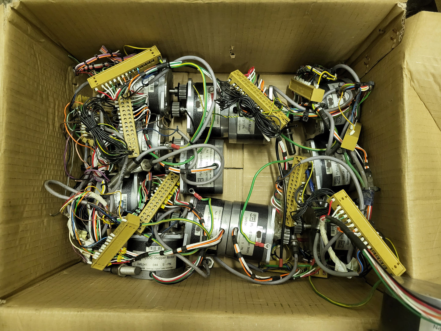SMS341-044-S-PN, hybrid léptetőmotor, SCI, SmartDrive Ltd.