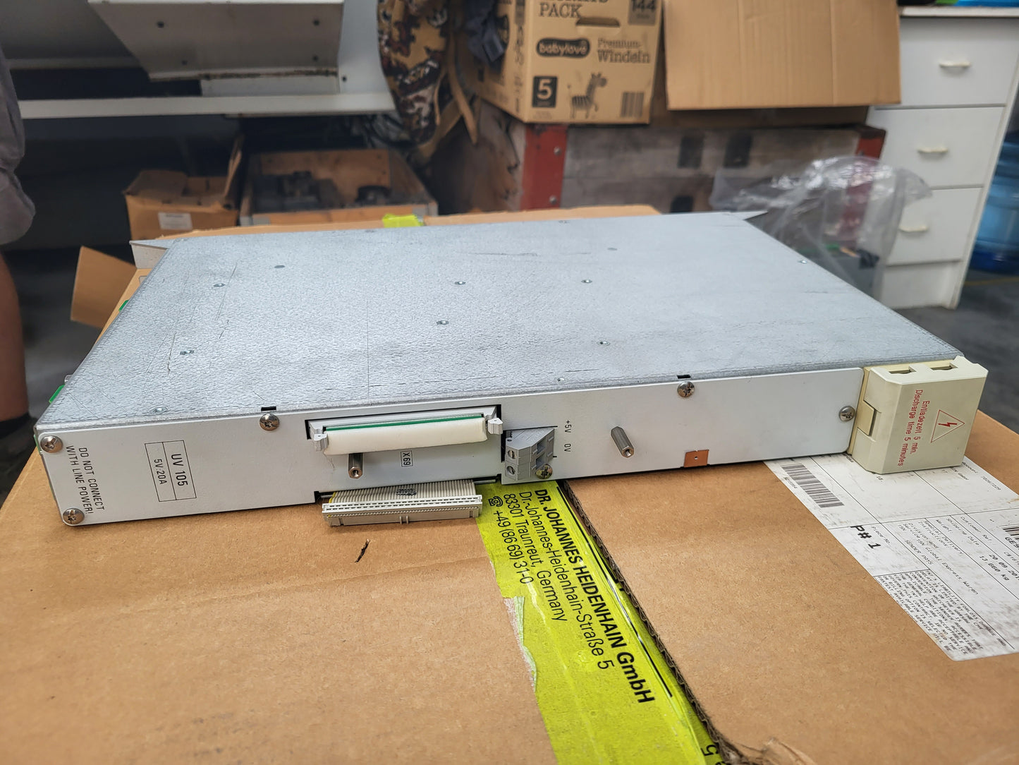 UV105 (344980-14), Heidenhain, zusätzliches Leistungsmodul, 5V, 20A