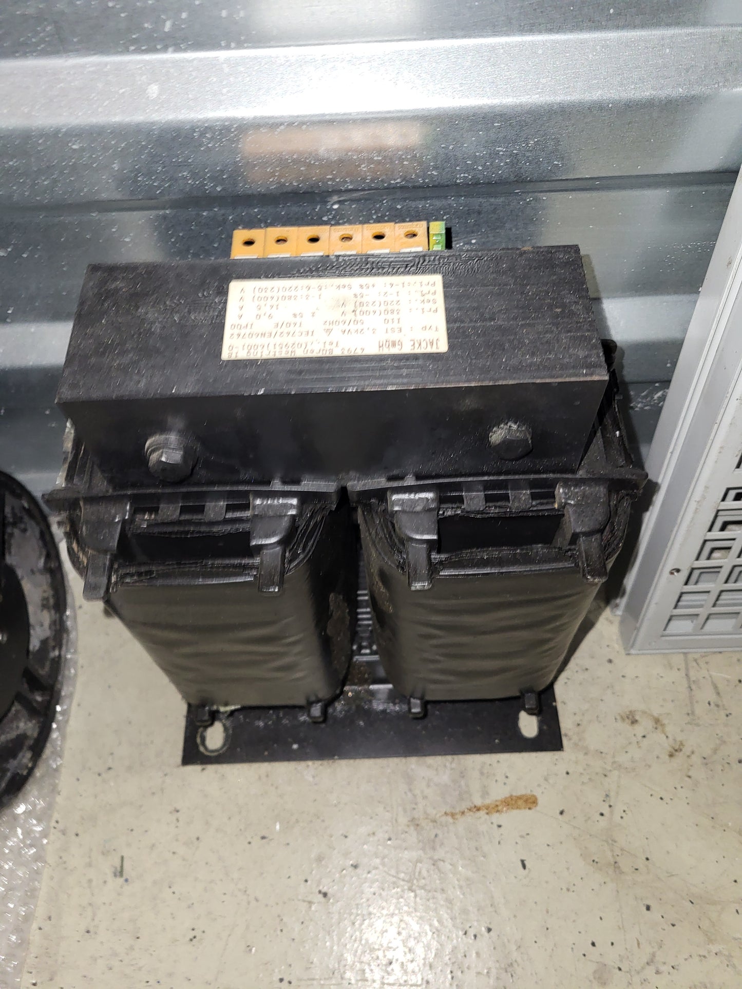 EST 3.2kVA transformer, Jacke Gmbh.