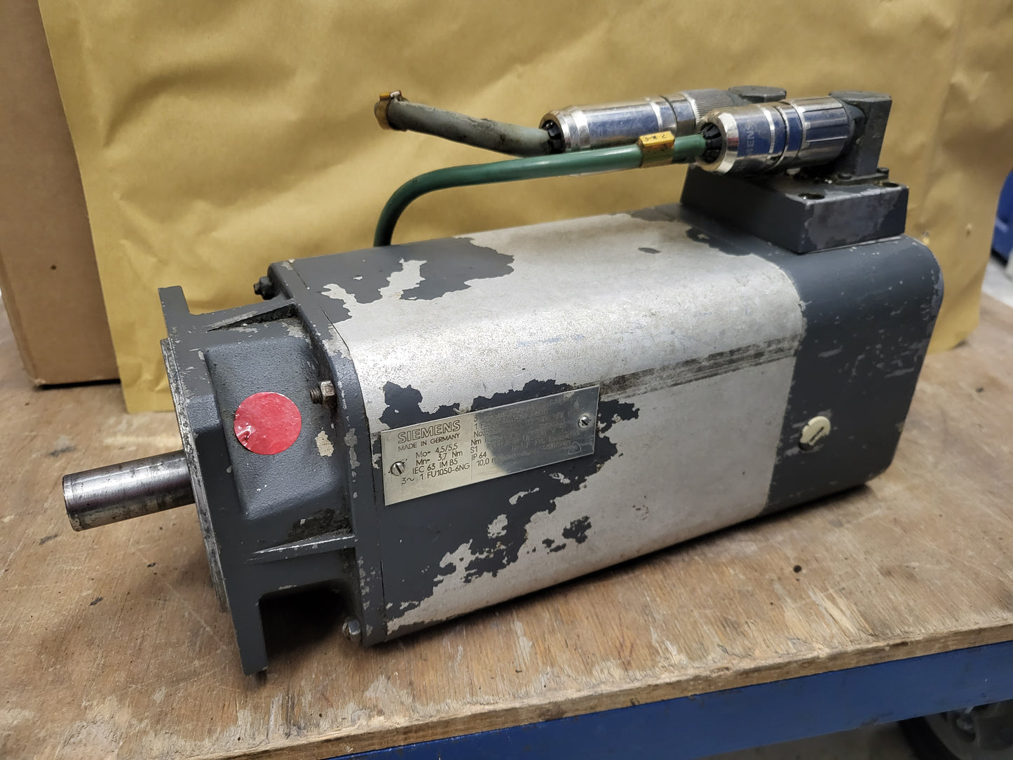 1FT5064-1AG71-4AG0, Siemens, AC-Vorschubmotor, 5,5 Nm, 1,5 kW Motor