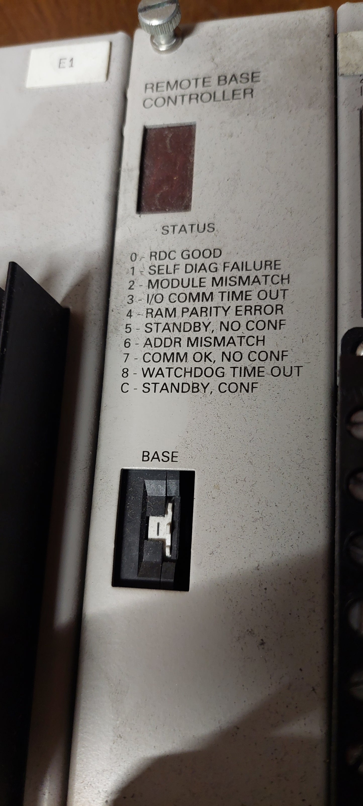 Simatic 505 teljes plc-rack, Siemens, 505-6851-A CPU-val