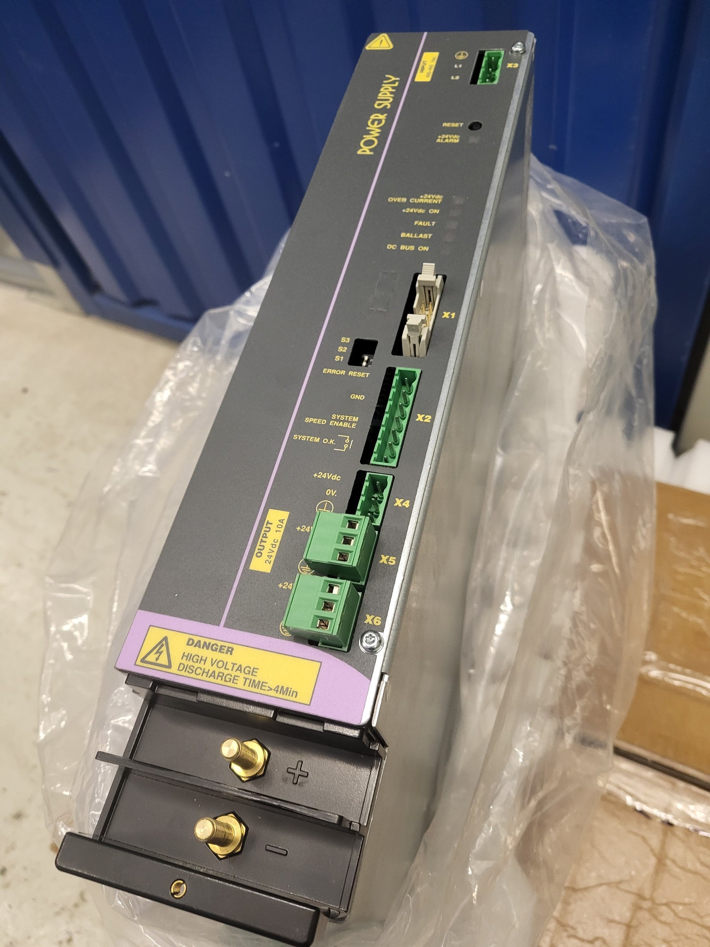PS-25 B4, Fagor Automation, power supply, 25kW, 45A