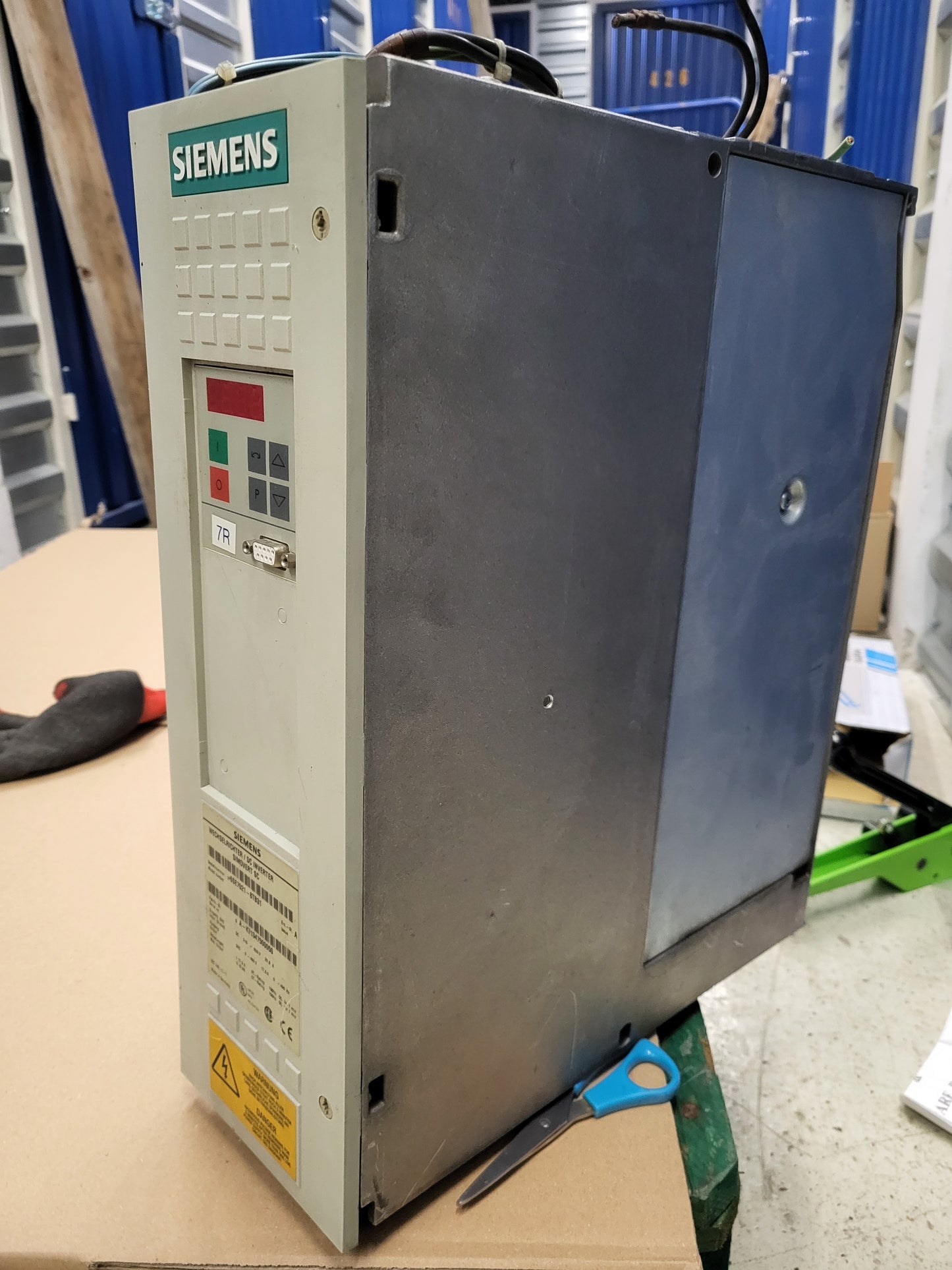 6SE7021-8TB31, Siemens SIMOVERT MASTERDRIVES, inverter, 7.5kW