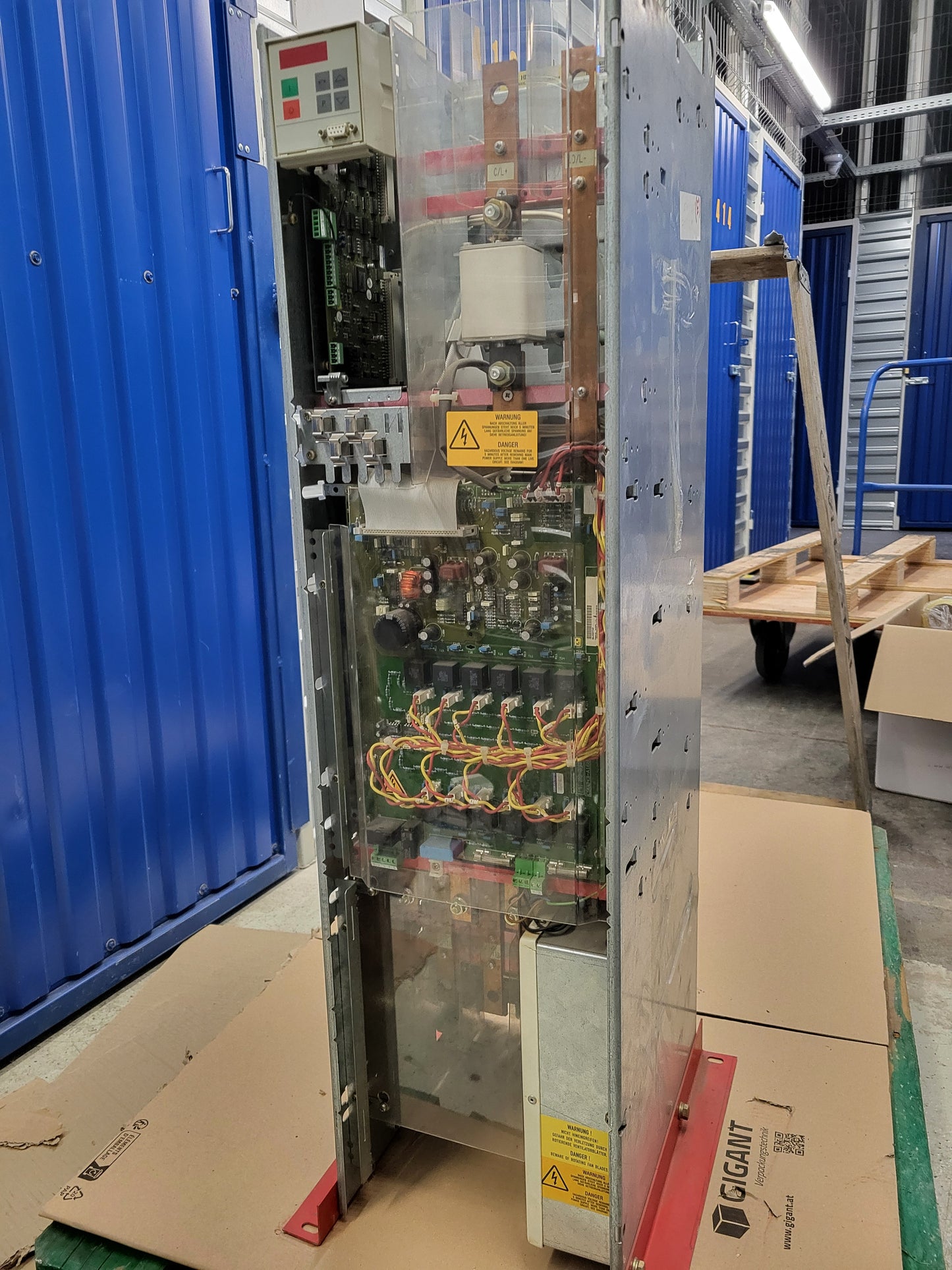 (NEW!) 6SE7031-7EE85-1AA0, Siemens, SIMOVERT Masterdrives, 75kW, 173A infeed/regenerative feedback, power supply module