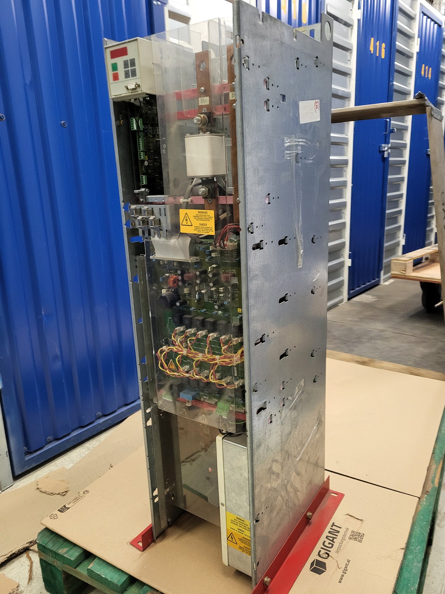(NEW!) 6SE7031-7EE85-1AA0, Siemens, SIMOVERT Masterdrives, 75kW, 173A infeed/regenerative feedback, power supply module