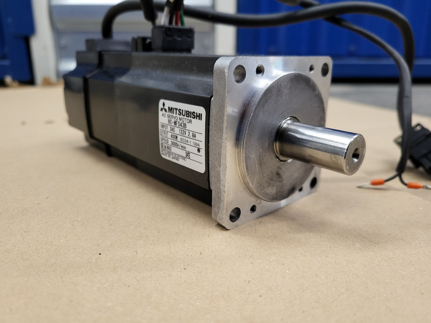 HC-MFS43B, Mitsubishi, AC-Servomotor, 0,4 kW