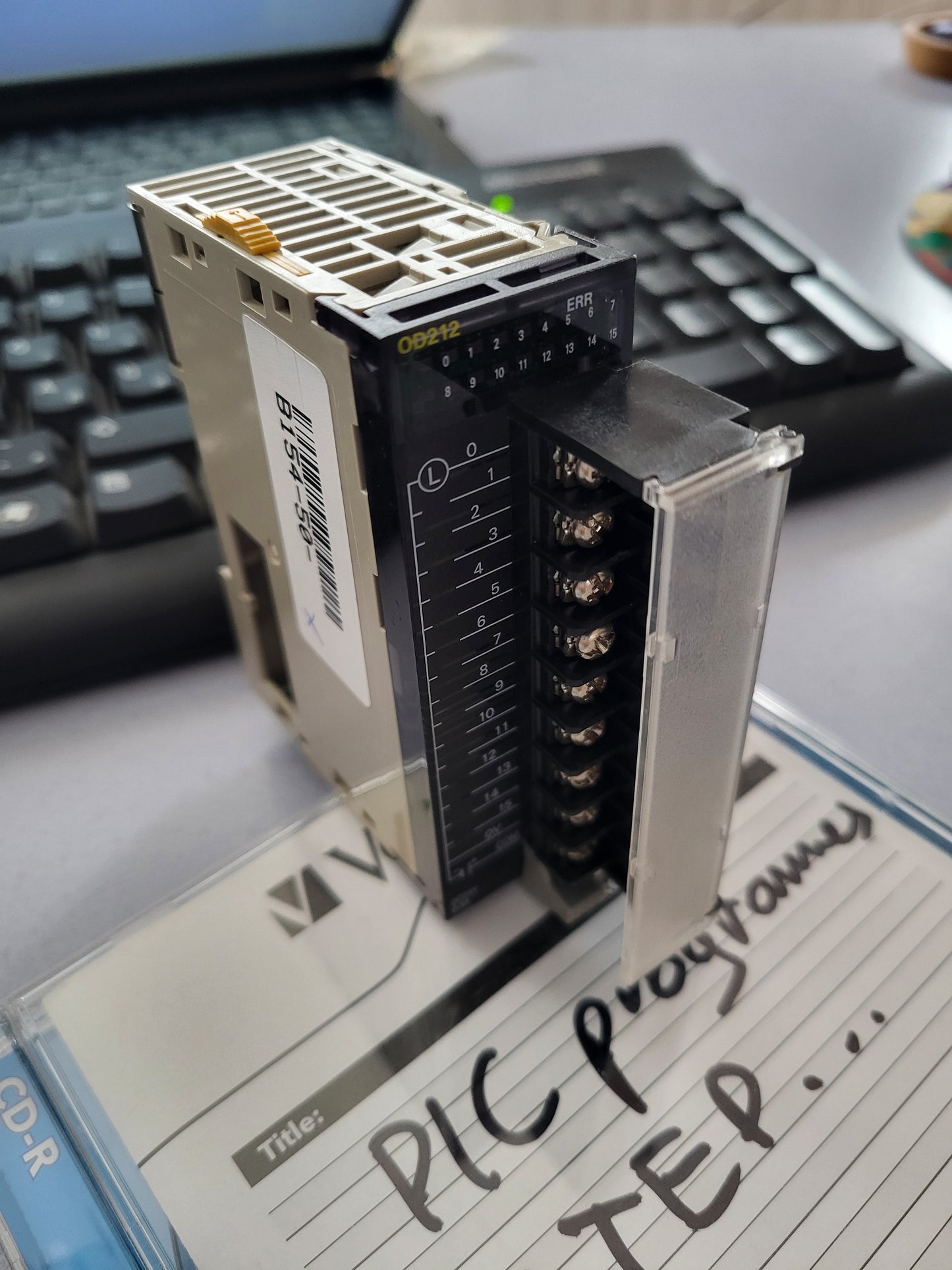 CJ1W-OD212 digital output board, Omron