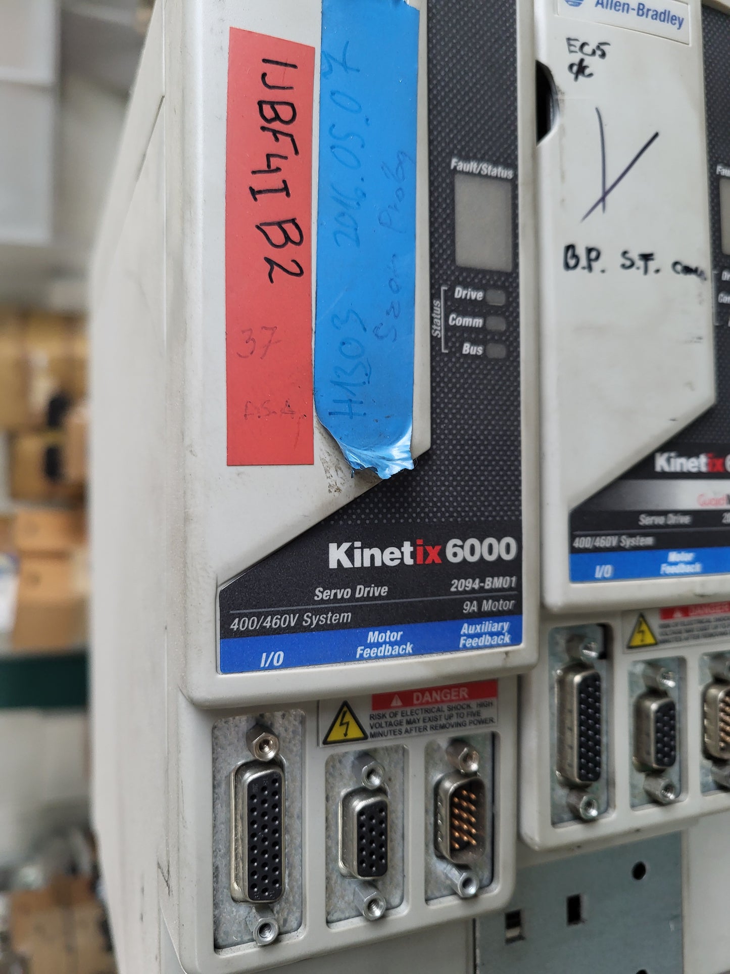 2094-BM01, Kinetix 6000, szervo hajtás, Allen Bradley, 3.9kW, 9A