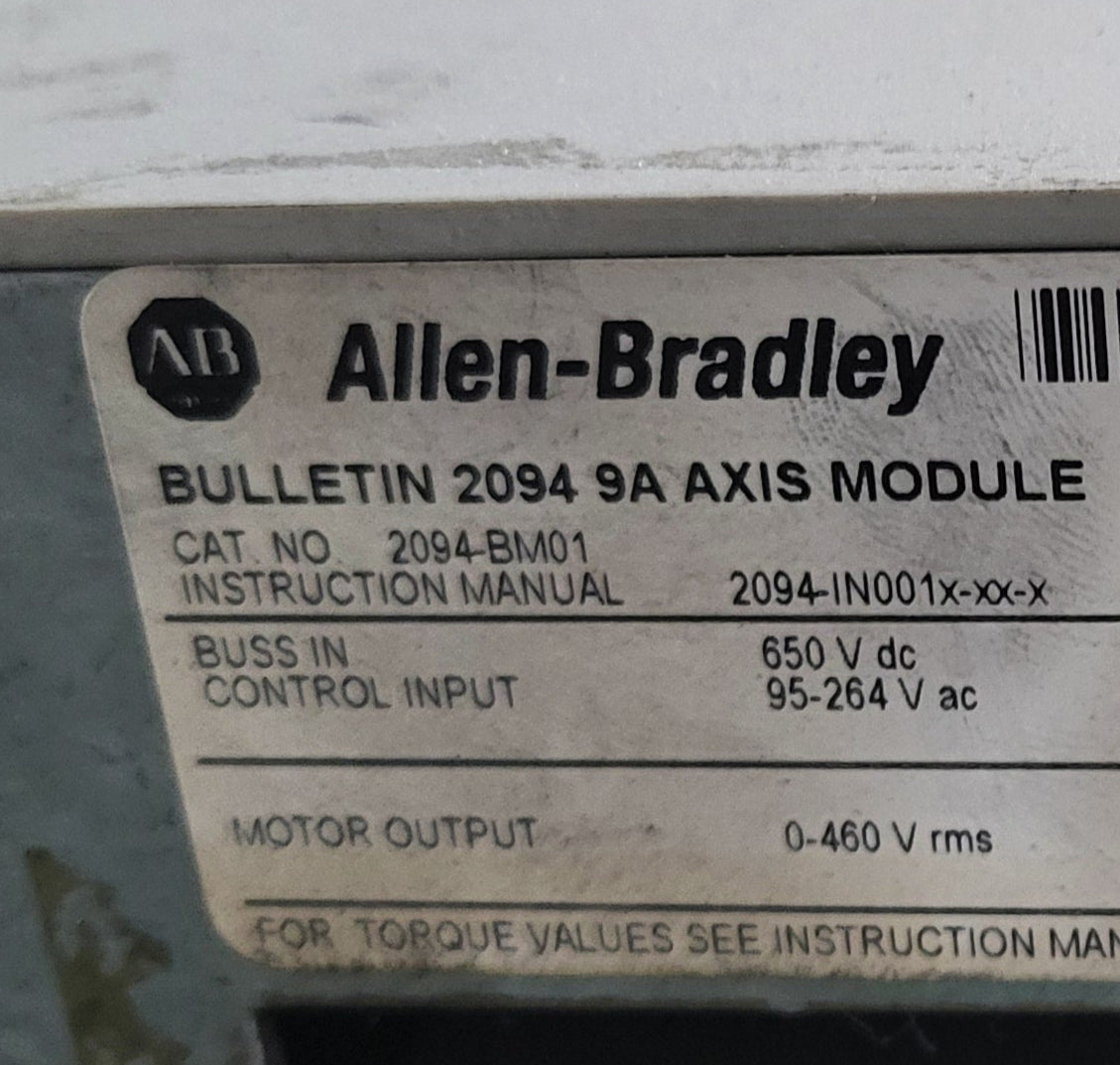 2094-BM01, Kinetix 6000, Servoantrieb, Allen Bradley, 3,9 kW, 9 A