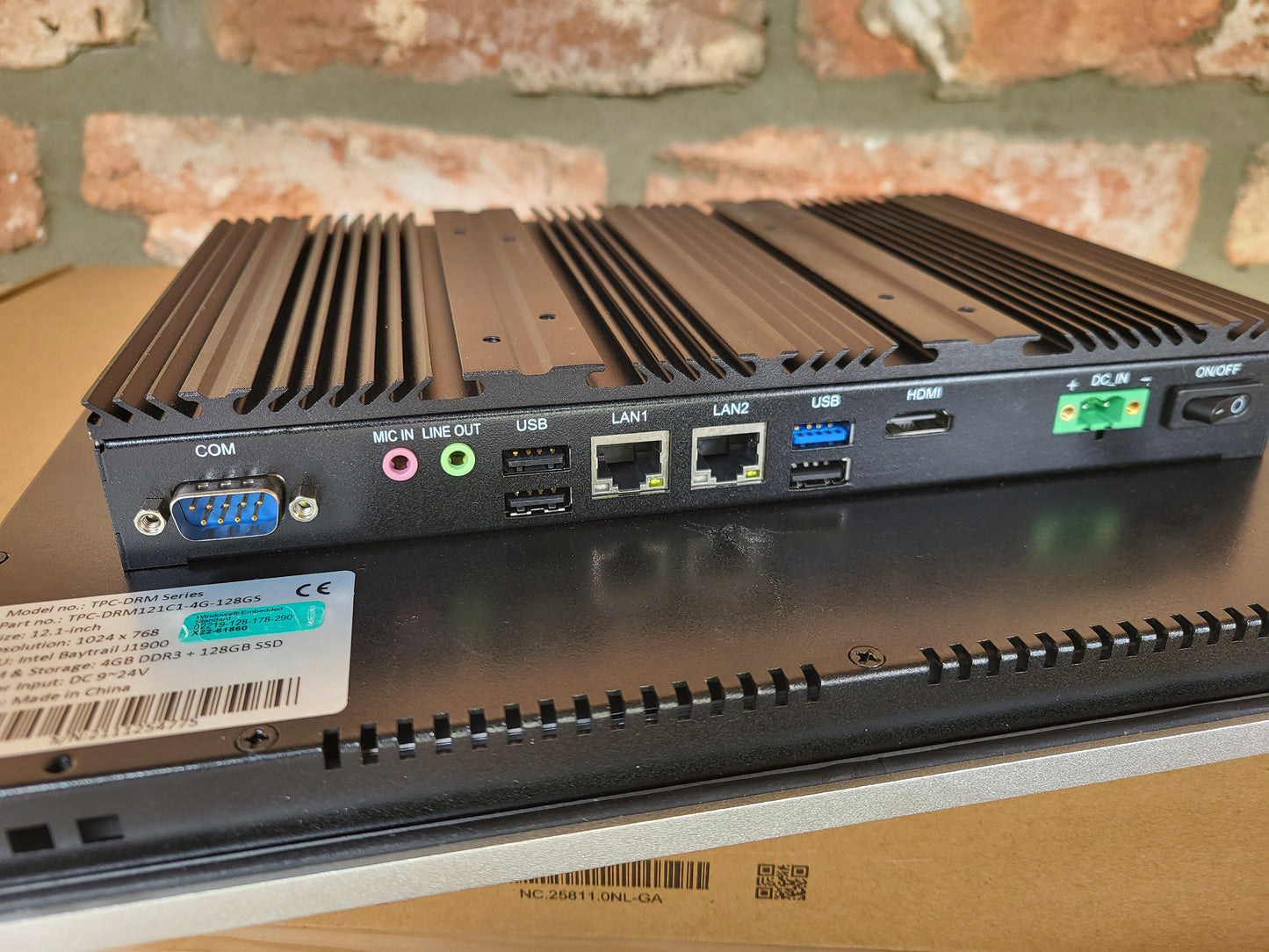 TPC-DRM121C1-4G-128GS ipari panel-pc, Taicenn, új modulok