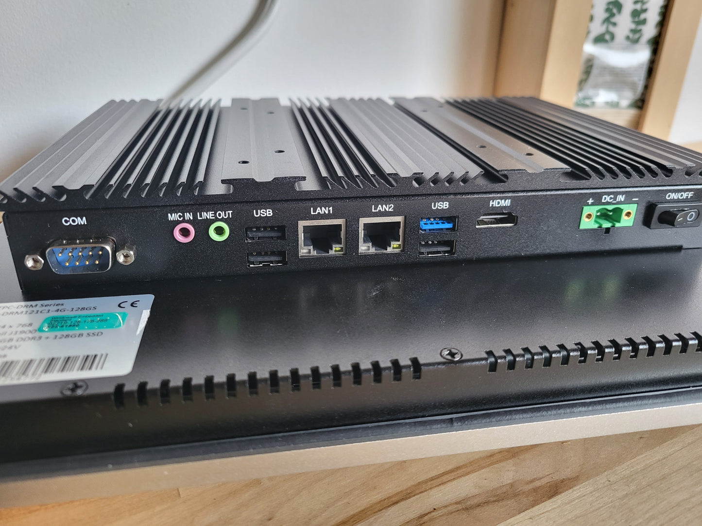 TPC-DRM121C1-4G-128GS ipari panel-pc, Taicenn, új modulok