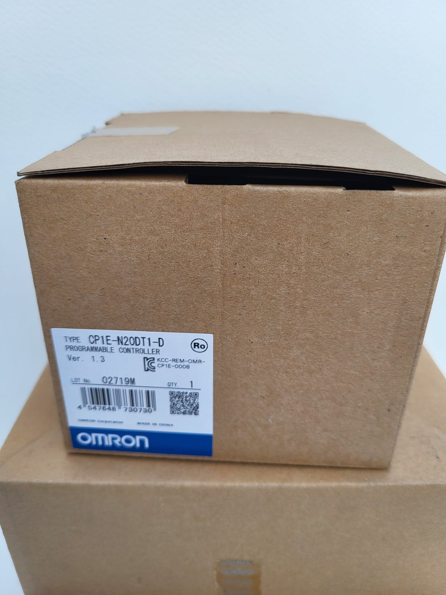 CP1E-N20DT1-D, programmable controller, Omron