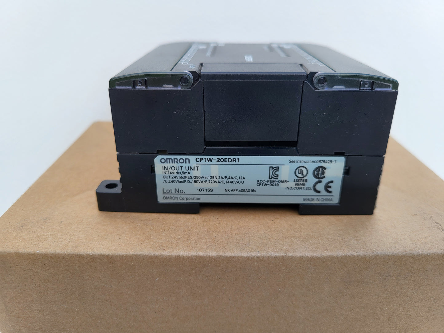 CP1W-20EDR1, kompakt PLC bővítő modul, OMRON