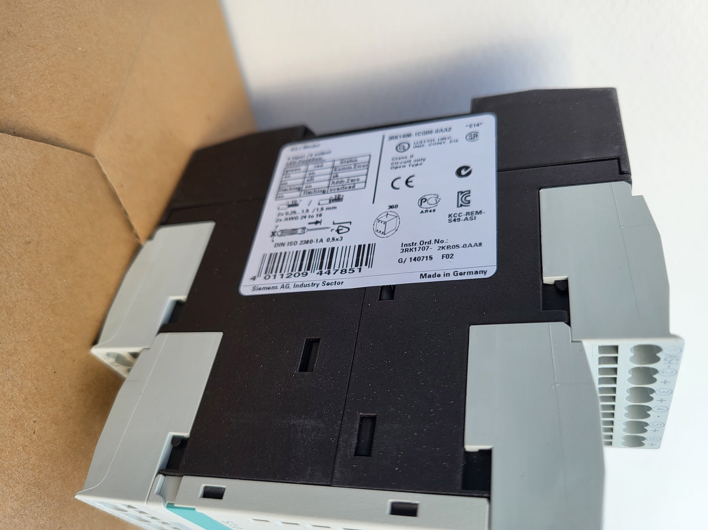3RK1400-1CG00-0AA2, AS-i SlimLine, interfész modul