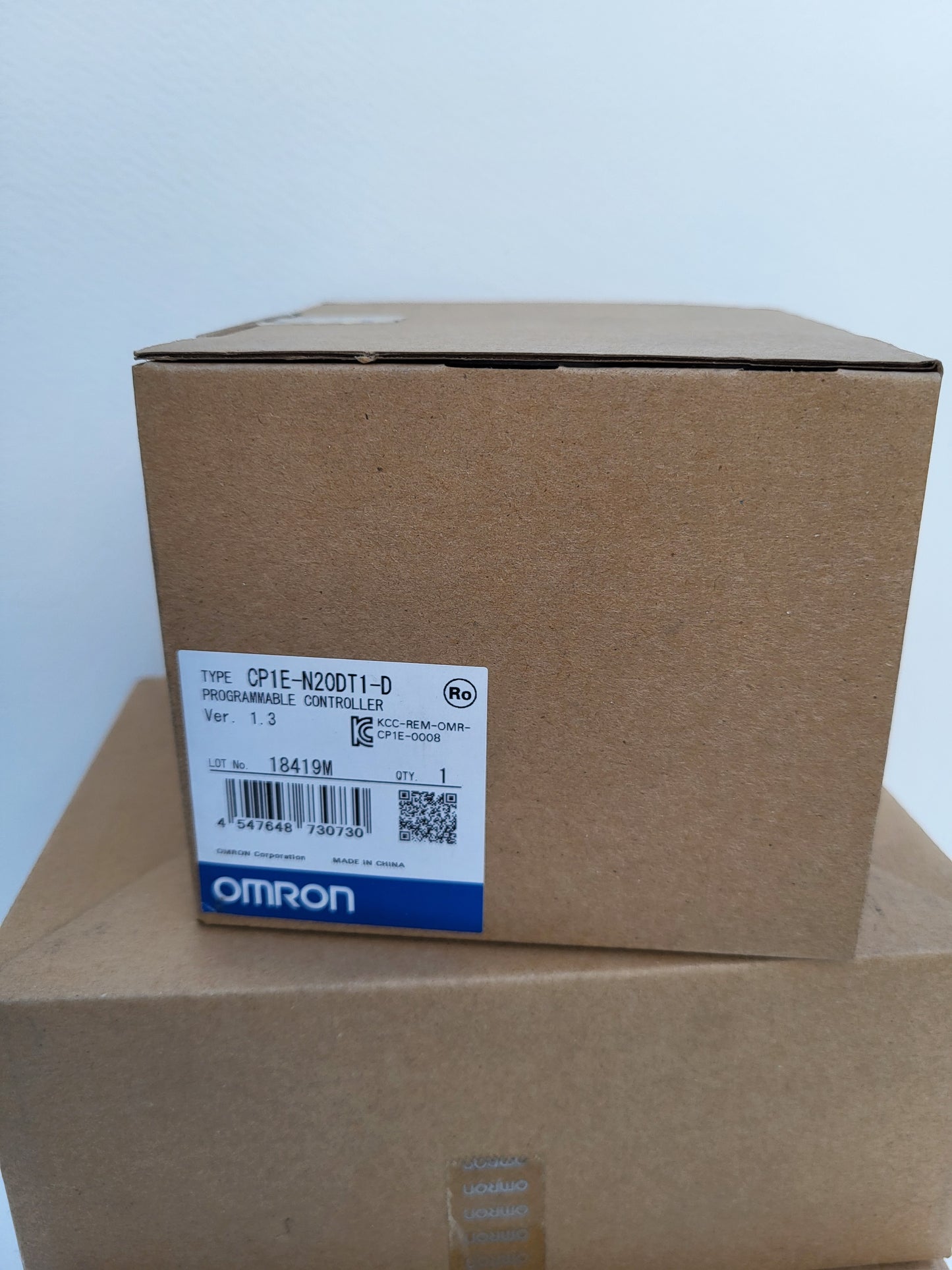 CP1E-N20DT1-D, programmable controller, Omron