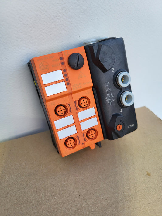 AC5246 S-7.A.E, AS-Interface Airbox, aktuátor érzékelő interfész, gyorscsatlakozási technológiával, IFM