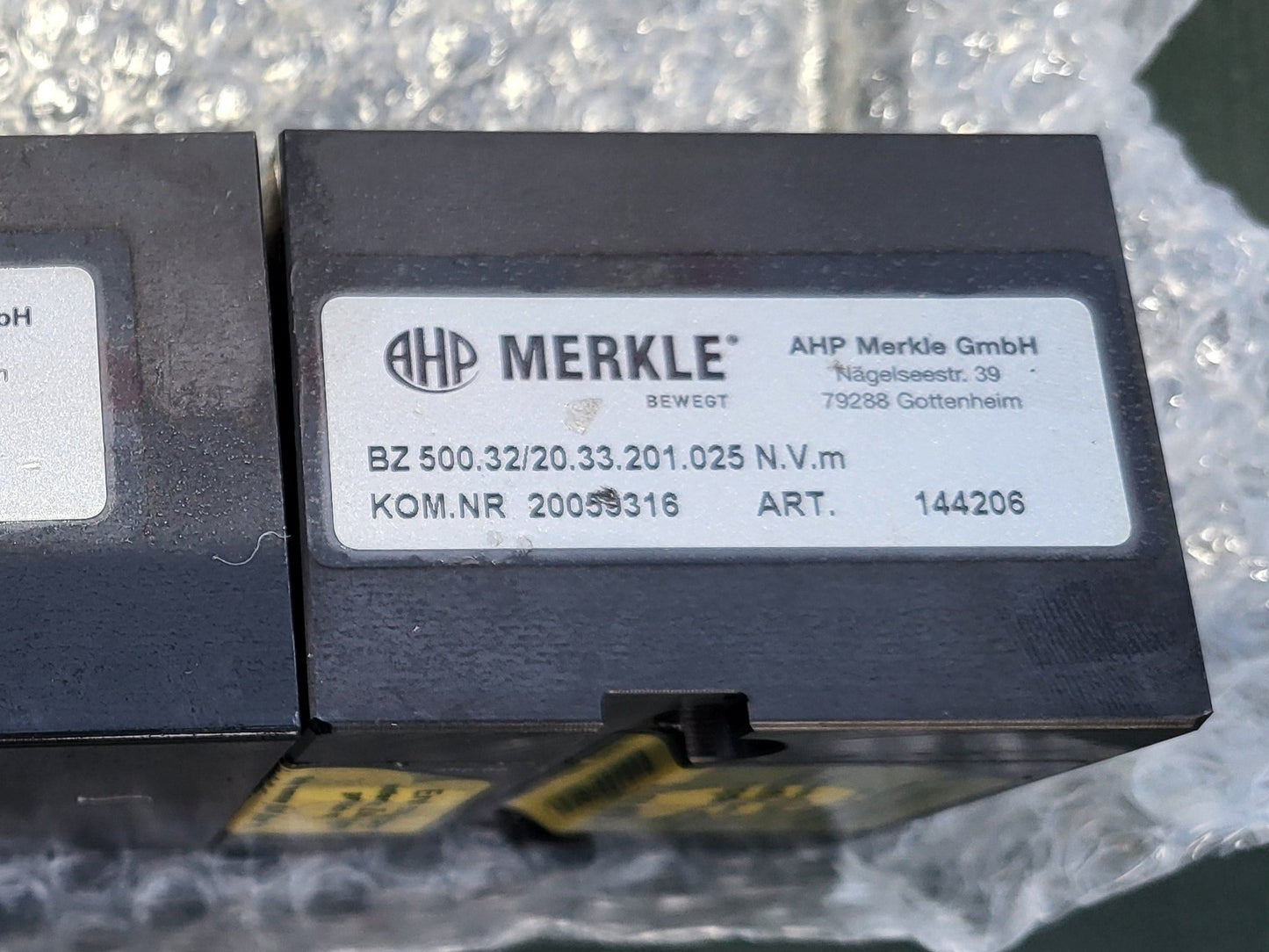 BZ 500.32/20.33.201.025 N.V.m, MERKLE