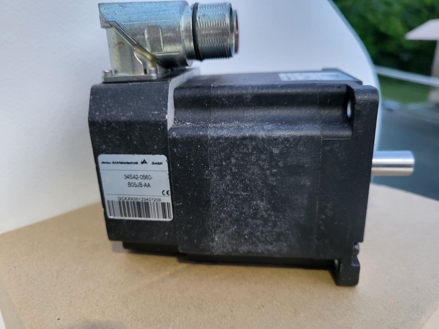 34S42-0560-B05JB-AA, Ecostep szervómotor, Jenaer Antriebstechniek Gmbh., 1.3kW, 5.5A, 2.5Nm