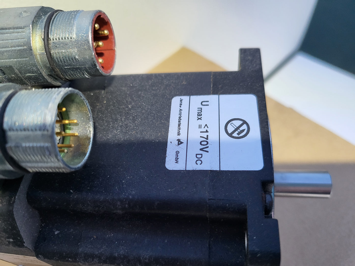 34S42-0560-B05JB-AA, Ecostep szervómotor, Jenaer Antriebstechniek Gmbh., 1.3kW, 5.5A, 2.5Nm