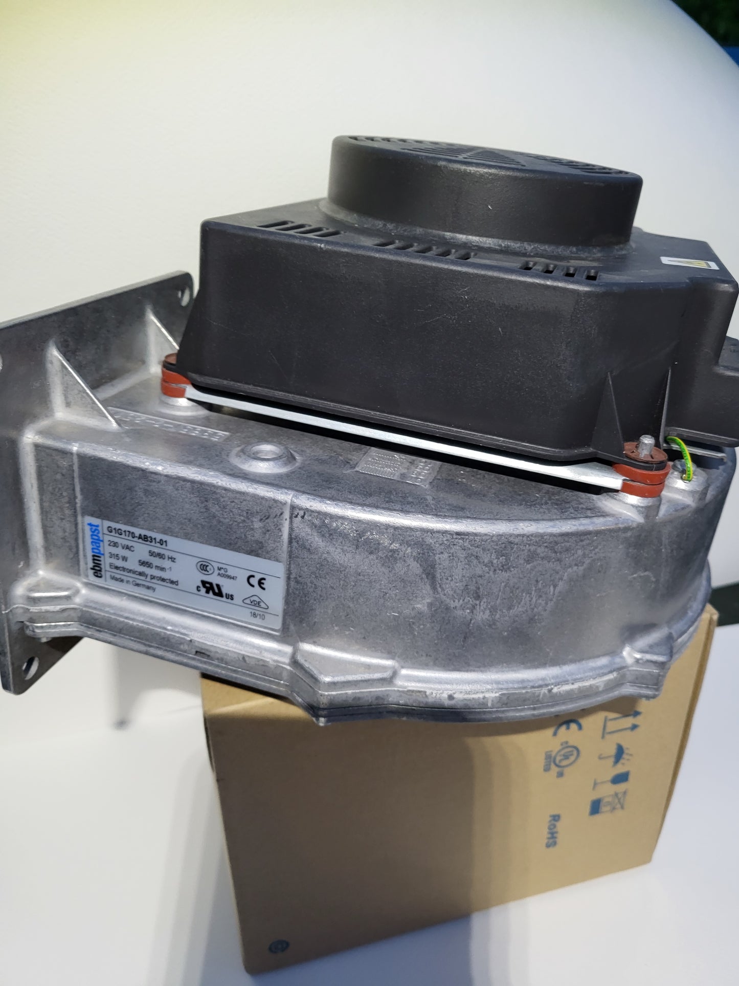 G1G170-AB31-01 boiler fan 230VAC 315W, EBMPAPST