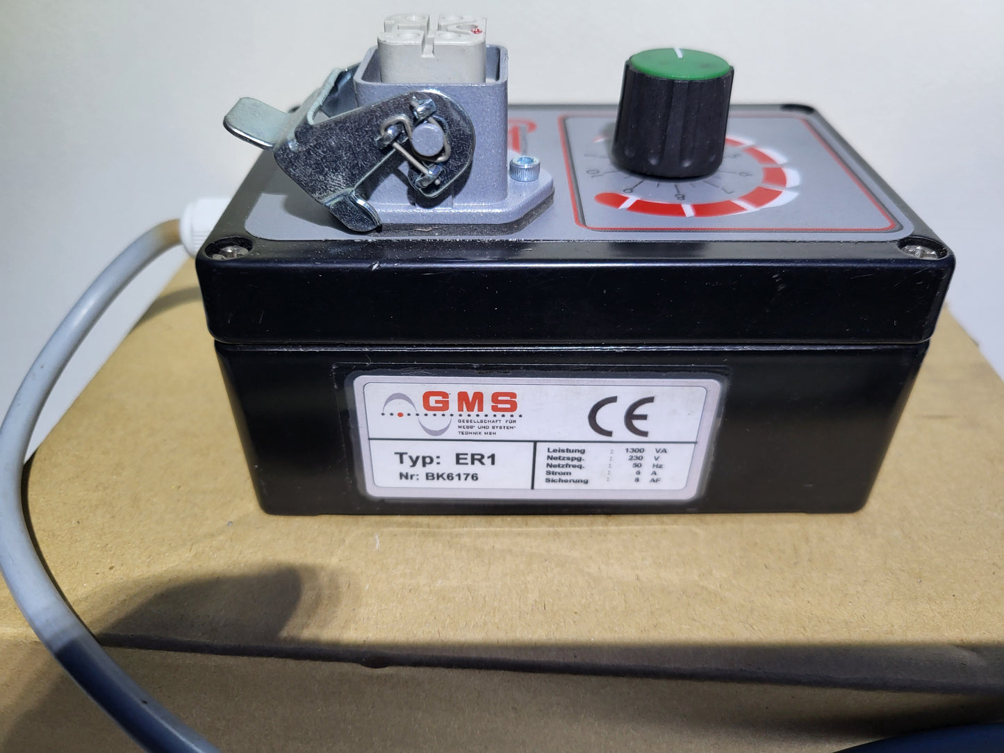 GMS ER1 Vibrationsförderer-Steuerpotentiometer