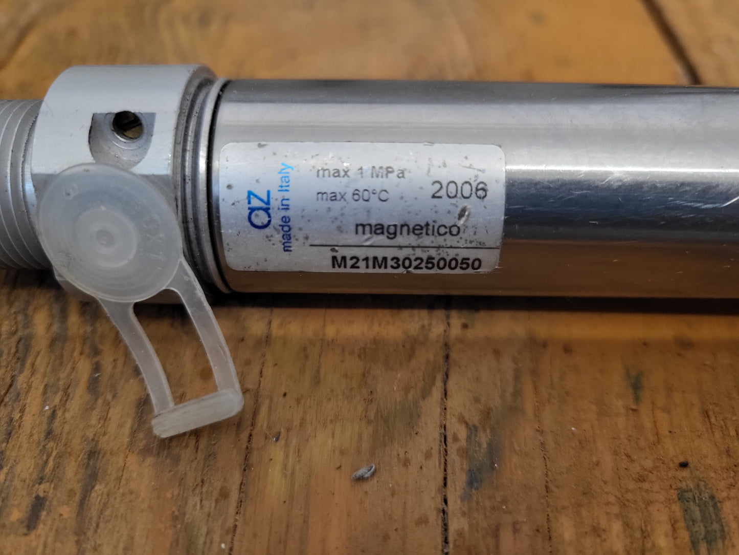M21M30250050, AZ Pneumatica, pneumatikus munkahenger, dugattyú átmérő 25mm, löket 50mm