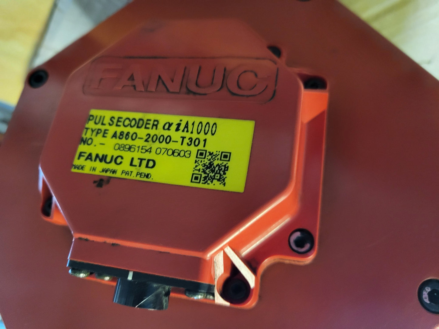 A06B-0247-B400, AC servo motor, 4kW, Fanuc