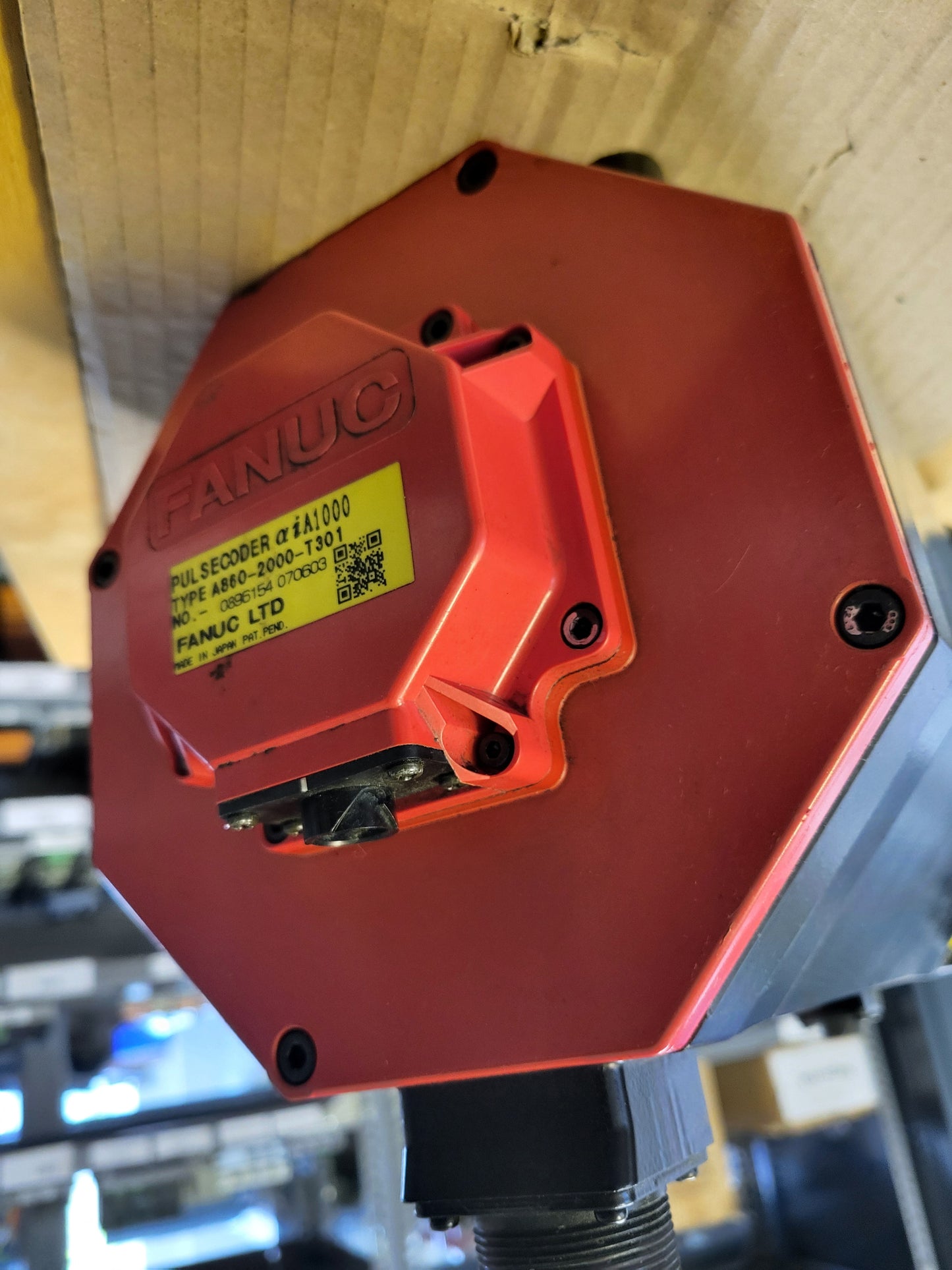 A06B-0247-B400, AC servo motor, 4kW, Fanuc