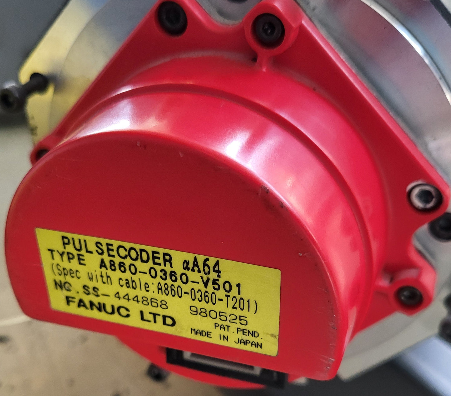 A860-0360-V501, Fanuc Pulsecoder, abszolút forgójeladó