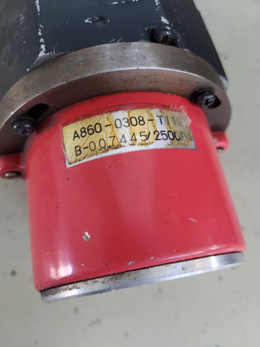 A860-0308-T112, Fanuc, inkrementális jeladó a motorjával együtt eladó