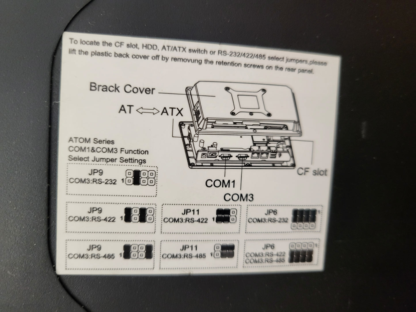AFL-12A-N270/R/1G-R23, IEI, Panel-PC
