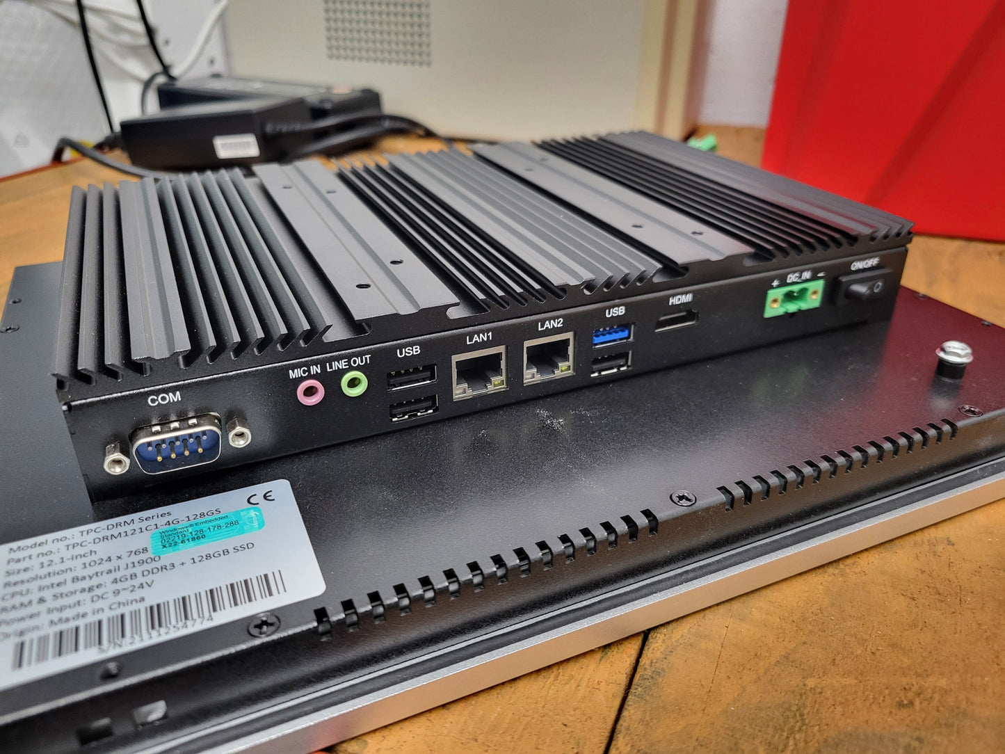 TPC-DRM121C1-4G-128GS ipari panel-pc, Taicenn, új modulok