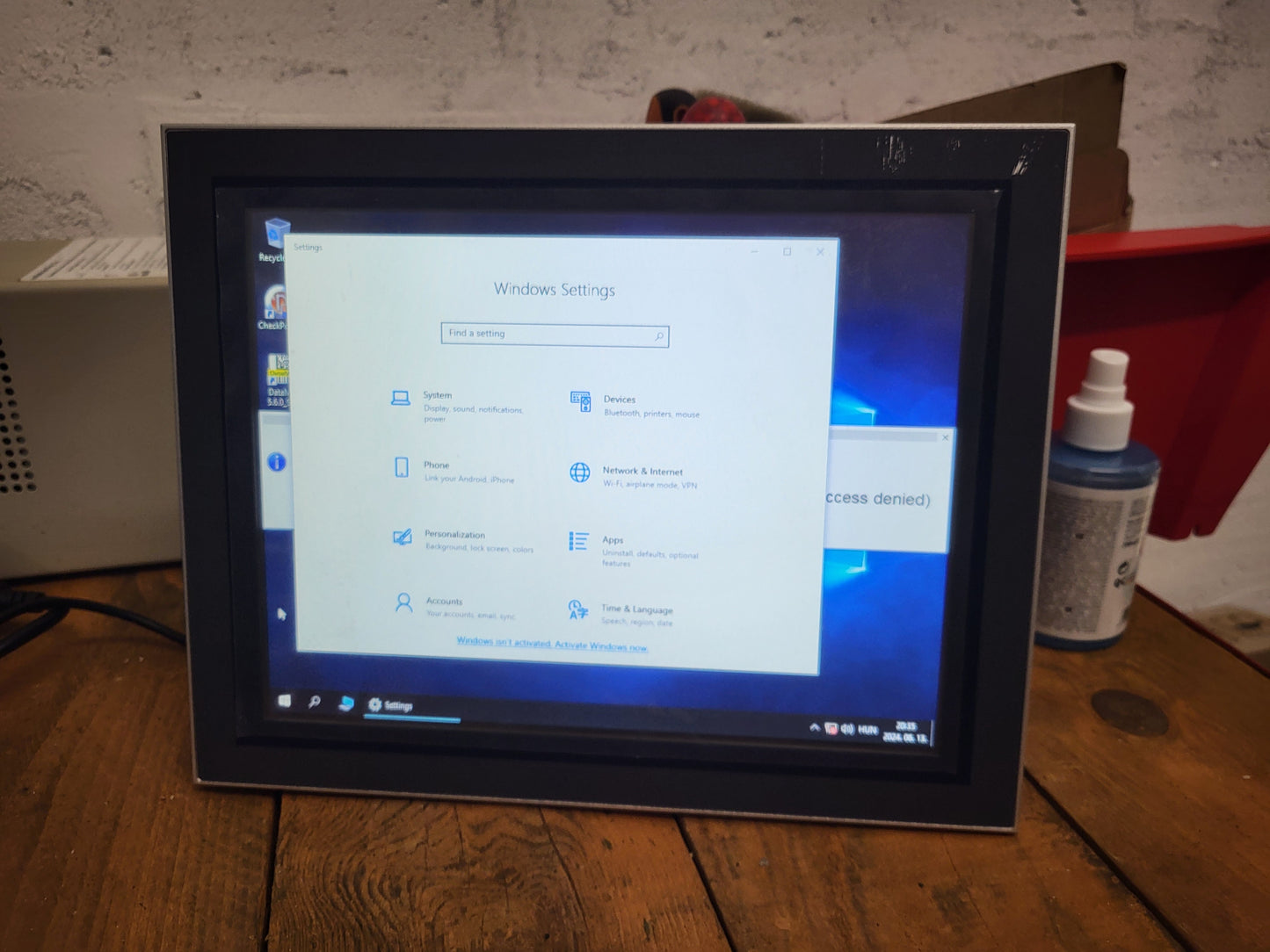 TPC-DRM121C1-4G-128GS ipari panel-pc, Taicenn, új modulok