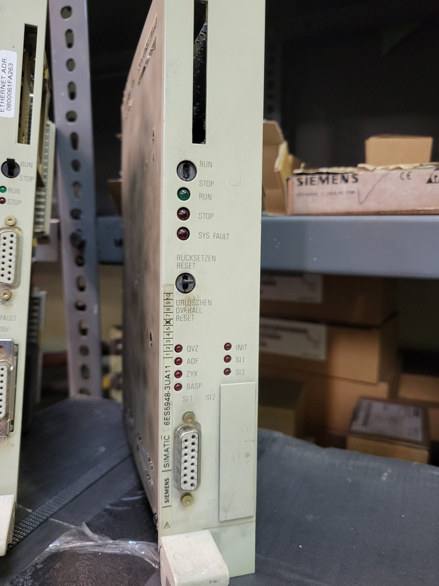 6ES5948-3UA11, SIMATIC S5 CPU 948 für S5-155U, 640 KByte System